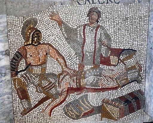 I mosaici della villa romana in Valpolicella: nome e etichetta per l’Amarone di Cantina Valpolicella Negrar dal 2011 - 13
