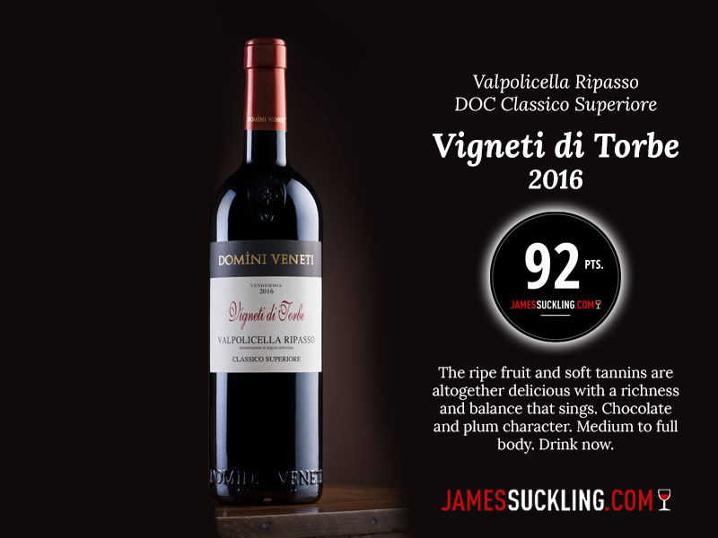 La qualità dei vini DOMINI VENETI premiata da James Suckling - 5