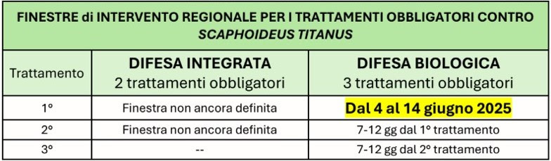 MISURE DI LOTTA OBBLIGATORIA CONTRO LA FLAVESCENZA DORATA - 30 MAGGIO 2025 - 2 MISURE DI LOTTA OBBLIGATORIA CONTRO LA FLAVESCENZA DORATA - 30 MAGGIO 2025 - 1